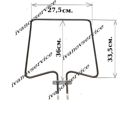 ДОЛЕН НАГРЕВАТЕЛ ЗА ФУРНА GORENJE 1000W