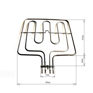 Кликни за увеличение Н-0368 ГОРЕН НАГРЕВАТЕЛ 1400+1200W VESTEL NEO EUROLUX 0